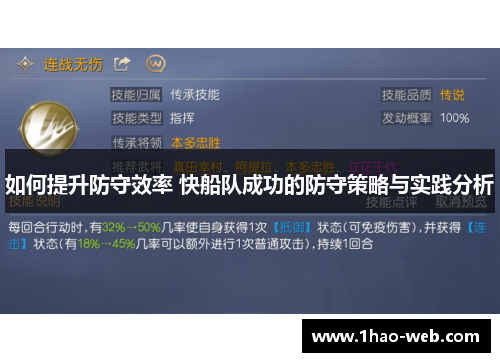 如何提升防守效率 快船队成功的防守策略与实践分析