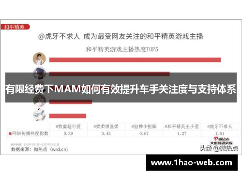 有限经费下MAM如何有效提升车手关注度与支持体系